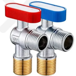 Global Market 1 2inch Brass Angle Valve Toilet Bathroom Use Large Flow Triangular Valve