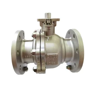 Good Quality Two Piece Flange Connection Soft Seal Ball Valve