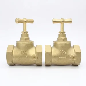 Green Rain Valve 1/2-4 Inch Female Thread Brass Water Stop Valve Shutoff Valves with 1-Year Warranty for Gas Oil & Water