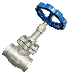 GreenFir J61F 40P Globe Valve 1 in Port Size Gas Media Manual Operation Low Normal High Temperature 1 Year Warranty