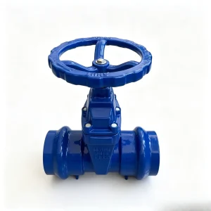 Groove Soft Seal Gate Valve Manually Driven Ductile Iron