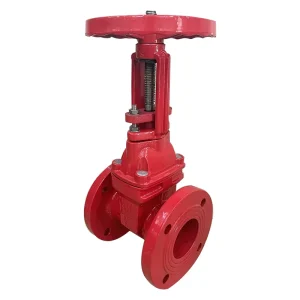 Grooved Flanged Sluice Ductile Iron Gate Valves 2″ – 12″ Fire Fighting Approved Non-return Swing Rising Stem OS&Y Gate Valve