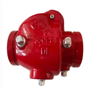 Grooved Resilient Swing Check Valve