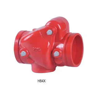 Grooved Resilient Swing Check Valve DN50-DN300 PN10/16 UL/FM/LPCB Fire Protection