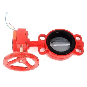 Grooved Signal Butterfly Valve ZSXF65 Clamp Type for Fire Sprinkler Water Systems