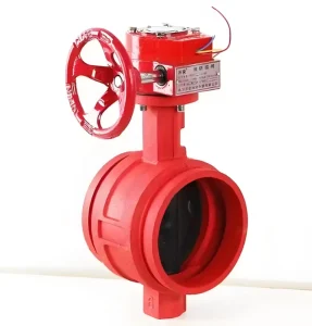 Grooved Turbine Signal Butterfly Valve
