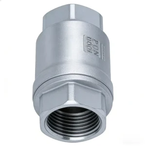H12W Stainless Steel Threaded Vertical Check Valve Small Sized Pipe One Way Valve to Prevent Backflow