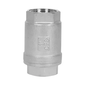 H12X-16P SS304 Female High Pressure Manual High Temperature PTFE Seal Non Return Check Valve 1/4 1/2 Inch for Water