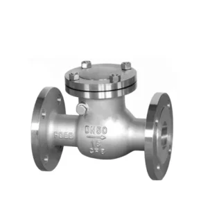H41W 16P Manual Hydraulic Power Stainless Steel Swing Check Valve for Water Gas General Use No Return