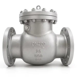 H44W PN16 Non Return Flanged Stainless Steel Manual Swing Check Valve DN15-300 Water Oil Gas Service OEM ODM