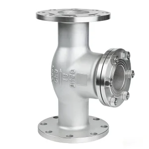 H44W Stainless Steel Swing type Flanged Check Valve Corrosion resistant Hard sealed Horizontal One way Valve for Water Oil etc