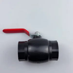 HDPE 40 Red-Handle Steel-Core Ball Valve for Water Supply, Sewerage, Dredging, and Fire Fighting
