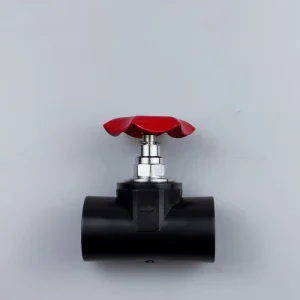 HDPE Black 32 Globe Valve for Water Supply, Sewerage, Dredging, and Fire Fighting