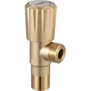 HEZEE Standard Size Plumbing Valve Chrome Plated Brass Threaded Connection Durable Multi Purpose for Plumbing Service Clients