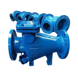 HH44X Micro Resistance Slow Closing Check Valve Cast Iron Flanged Swing Type Heavy Hammer