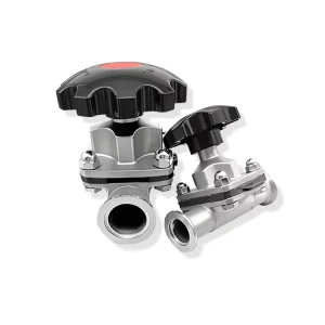 HQL KF25 DN25 Stainless Steel SS316 Tri Clamp Diaphragm Valve with 1 Year Warranty