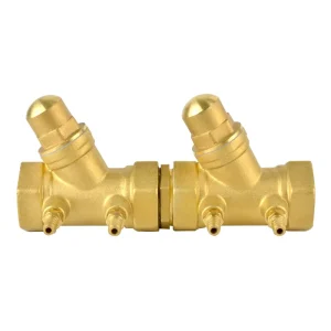 HS21X 16T Hydraulic Water Anti Pollution Shutoff Valve Brass Backflow Preventer High Pressure Anti Contamination Check Valve 1 2
