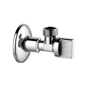 HTL 100 0305 High quality 1 2 Inch Brass Angle Valve Faucet Smooth Ceramic Ball Valve Customizable Plating Options