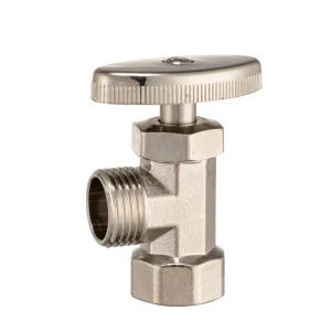 HTL TOP Zinc Alloy Angle Stop Valve Quick Opening Ball Valve with Special Handle Design Water Bathroom Faucet Accessories