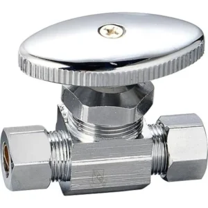 HUANHAI JF 62 ISO 9001 Certified Chrome Finish Manual Water 5 8″OD* 1 4″OD Brass Multi turn Angle Valve with 5 Year Warranty