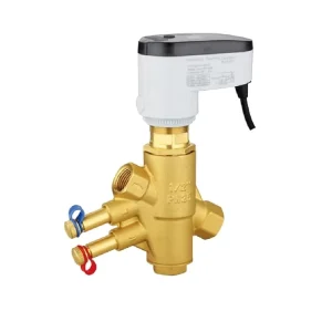 HVAC System Pressure-Independent Regulating PICV Control Valve with Electric Actuator