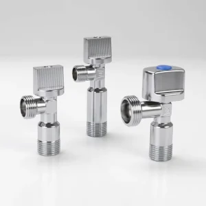 Hailiang Factory Chrome Plated Brass Angle Valve for Bathroom High Quality Pipe Fittings