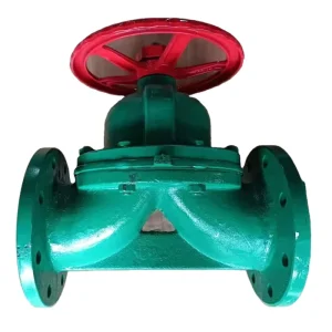Hand Wheel Manual Valve PTFE Lined Diaphragm Valves