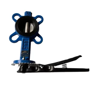 Handle Operated Manual Flanged Butterfly Valve Flange Type D41X 16Q DN65 Model