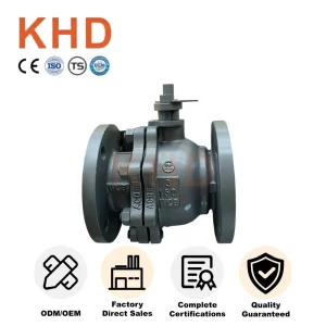 Handwheel Operation WCB Flange Ball Valve High Pressure ANSI API WCB Ball Valve