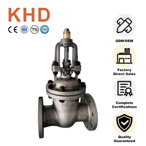 Hard Seal Carbon Steel Gate Valve DN100 PN16 Standard Cast Steel WCB Gate Valves