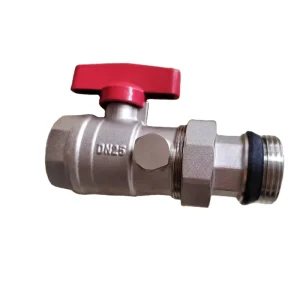 Heating Manifold 1″ Ball Valves With Pressure Gauge