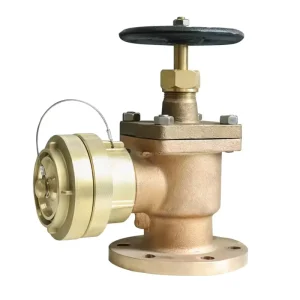 Heavy Duty Bronze Fire Hydrant Valve Right Angle Pattern Storz Marine Hydrant Valve Firefighting Equipment Accessory