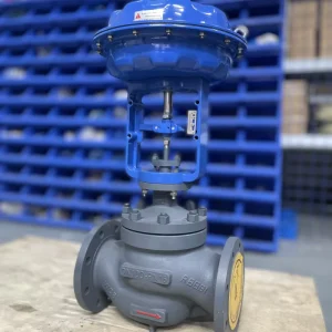 Heavy Duty Cast Steel Pneumatic Control Valve for Oil and Gas