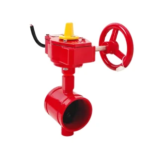 Heavy Duty Ductile Iron Fire Butterfly Valve for Fire Fighting System DN50 DN600