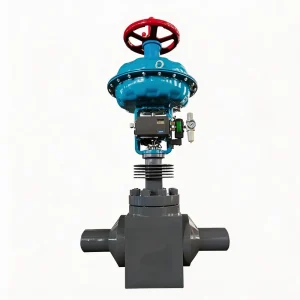 Heavy Duty Pneumatic Steam Control Valve with Gear Motor Actuator for Chilled Water and Heating Medium