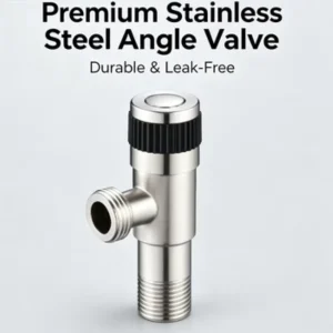 Heavy Duty Stainless Steel Angle Isolating Valve High Pressure Resistance for Home Use