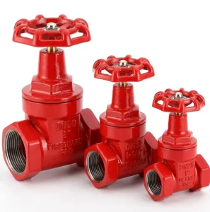 Heavy Duty Threaded Gate Valve DN25 1 Inch Screw Type Gate Valve Fire Fighting System Water Valve PN16 Grade