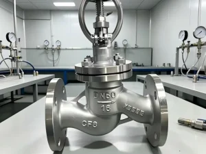 Hig Quality SS Oblique Globe Valve 304 F316L Class800 DN25 Flanged RF Precision Regulation Flow Under Plug