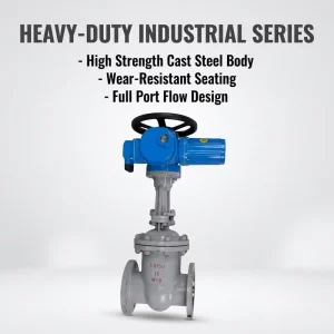 High Medium Low Pressure Resistant Normal Temp Water Pipeline Stable Running Customizable Industrial Electric Gate Valves