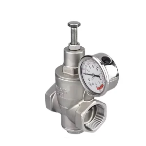 High Performance Custom Stainless Steel Hydraulic Pressure Reducing Water ety Relief Valve Piston Pilot Type HAIBO Brand