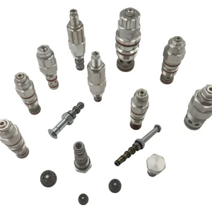 High Performance Hydraulic Valves for Oil Flow Screw-In Cartridge Valves Construction Machinery Parts
