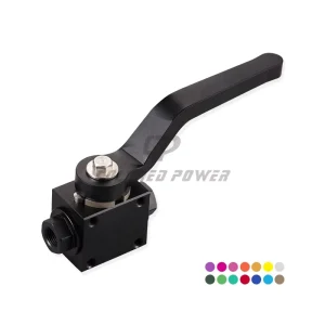 High Performance Racing Parts Lightweight Aluminium 1 8 NPT Brake Fuel Flow Control Shut Off Valve