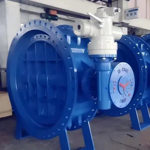 High-Performance Stainless Steel Butterfly Valve CF8M Body / Class 300 / DN200 (8Inch) / Double Offset / Metal Seated