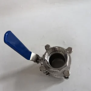 High Platform Three Piece Ball Valve 304 Stainless Steel Water Manual OEM Durable High Quality Product
