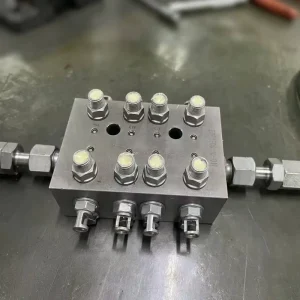 High Precision Block Type Single Line Metering Valve for Automatic Grease Lubrication System Replacement Parts
