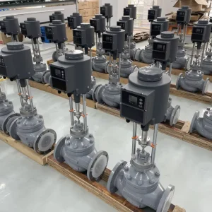 High Precision Corrosion Resistant Stainless Steel Electric Control Valve for Industrial Water Treatment with 220V 380V