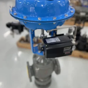 High Precision Industrial Three Way Stainless Steel Electric Control Valve for Mixing Diverting Applications
