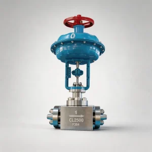 High Precision Pneumatic Digital Control Valve with Modulating Positioner and Diaphragm Actuator for Water Gas Flow Pressure