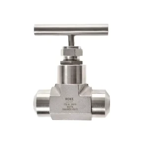 High Precision Stainless Steel Needle Valve High Pressure Resistant Manual Control 2 Way for Hydraulic Pneumatic Systems