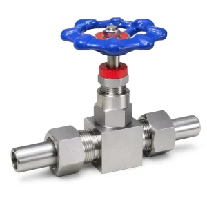 High Pressure 16MPa 2320PSI Manual Needle Globe Valve 304 Stainless Steel Butt Weld 2-Way Instrumentation for Water Steam Liquid